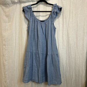 GAP blue and silver dress Size M